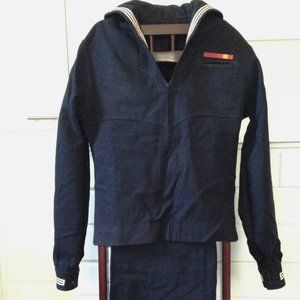 1950s Korean War - US Navy (PO3- E4) Uniform - Aviation Chief Radio Man + Medal